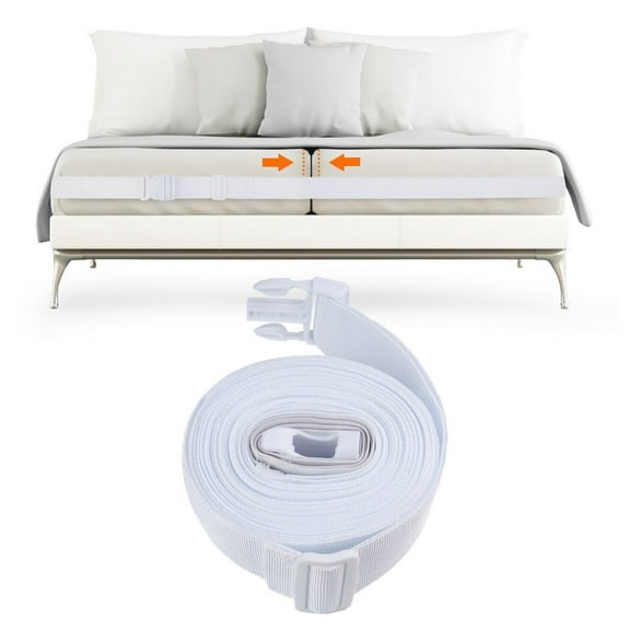 Mattress Holder Strap, 32.8ft Adjustable Mattress Connecting Band, Durable Bed Connector for Connecting Two Mattresses to a Large Lying Surface