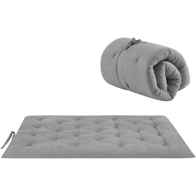 Mattress Japanese Floor Mattress Folding Roll Up Bed Topper Mat for