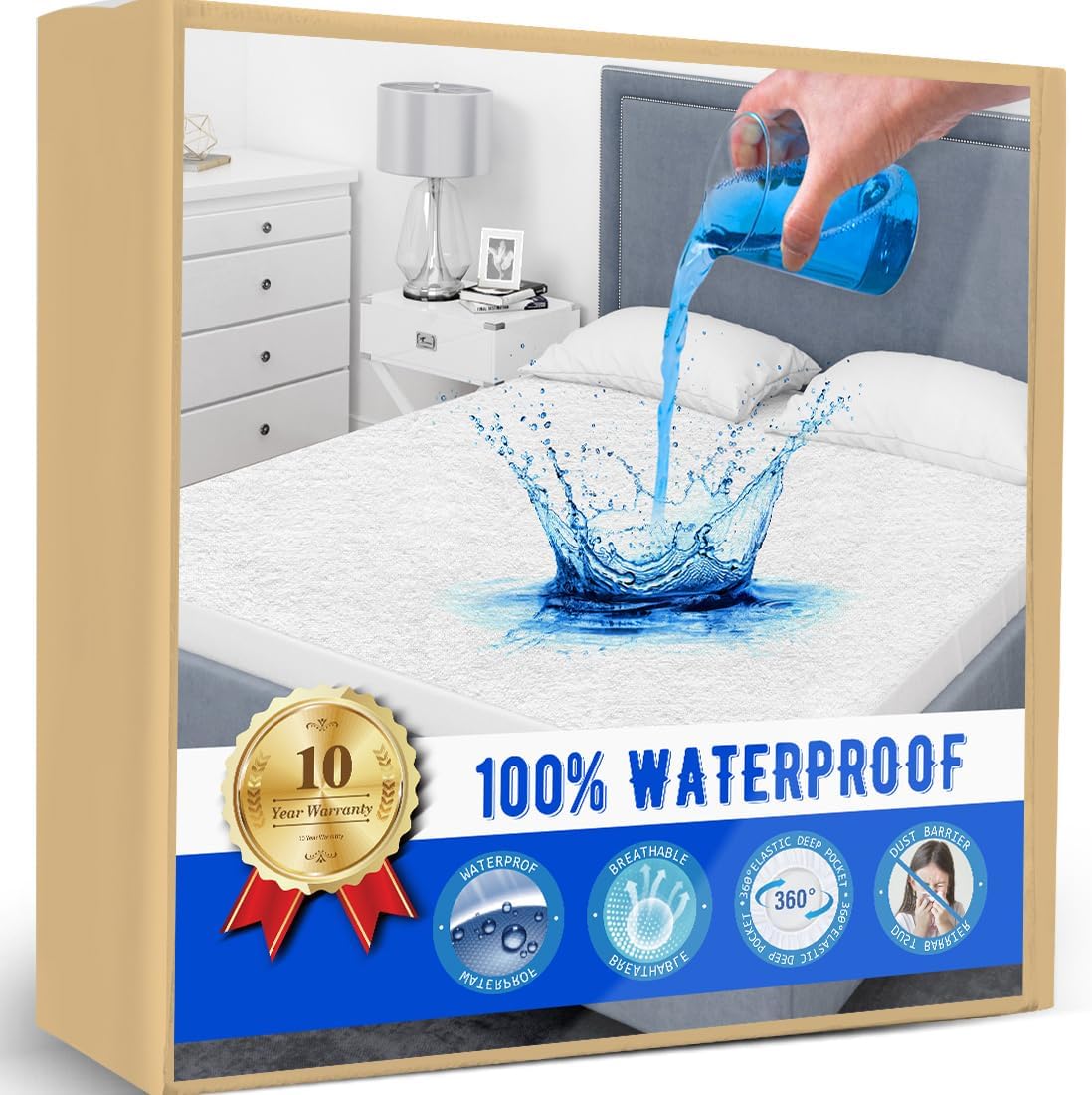 Mattress Protector Waterproof Walmart