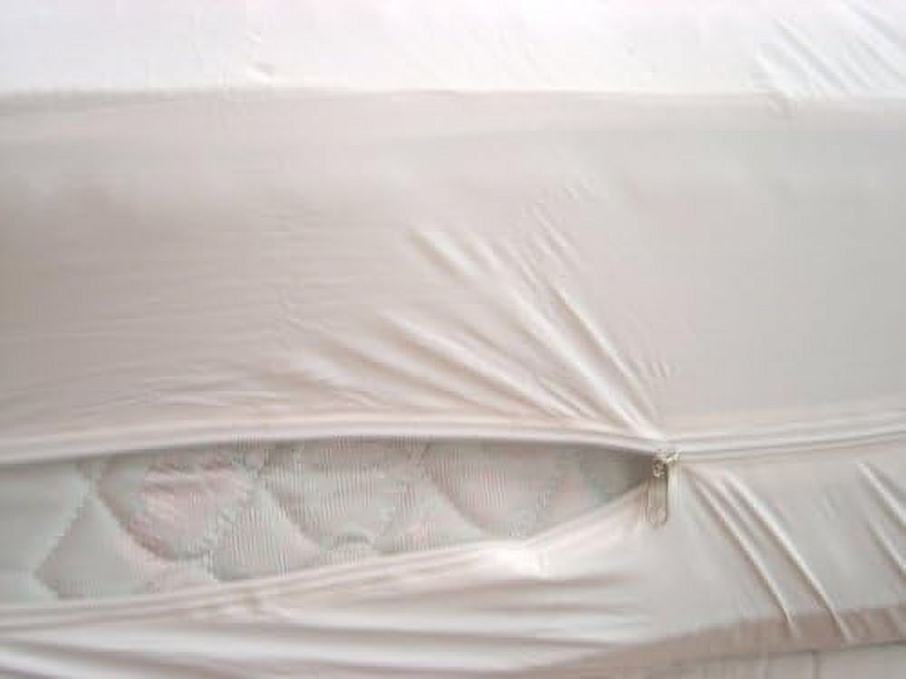 Allman Deluxe Vinyl Mattress Protector With Zipper 36" X 80" X 6" (Hospital Bed)