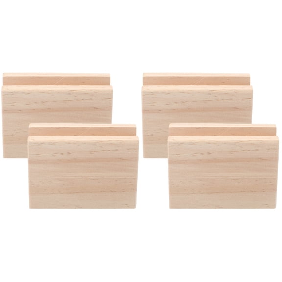 Mattress Raiser Wood Bed Risers Lifters Wooden Heavy Duty Furniture Booster Pad 4 Pcs
