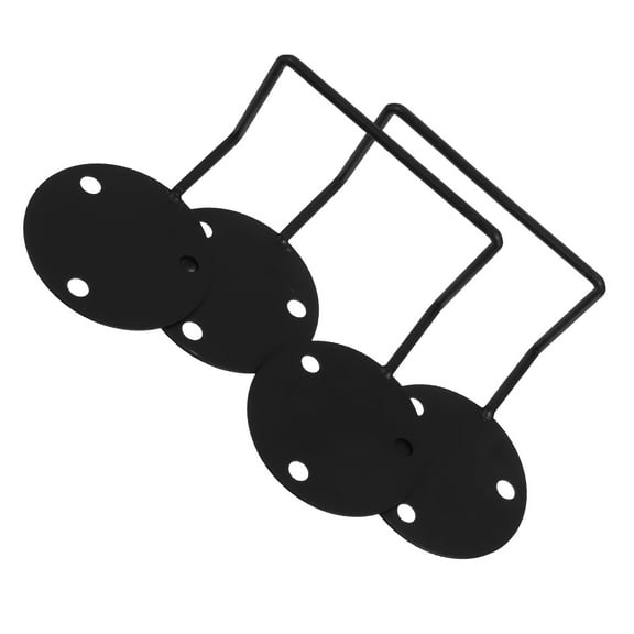 Mattress Retainer Bar 2pcs Metal Mattress Slide Stopper Non Slip Mattress Holder in Place Gripper Mattress Bracket for Bedroom Bed Frame Black