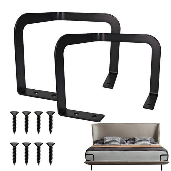 Mattress Slide Stopper 2 PCS Metal Non Slip Mattress Gaskets with 8 Screws Sturdy Murphy Bed Kit Strong Anti Slip Mattress Gripper for Bed Frame Adjustable Beds Foot of Beds judicious