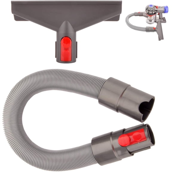 Mattress Tool and Extension Flexible Hose Kit Compatible with Dy*son Gen 5 V15 V15s V12 V11 V10 V9 V7 V8 Absolute Detect Torque Drive Cyclone Cordless Handheld Vacuum Cleaner