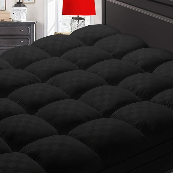 Mattress Topper King,Extra Thick Mattress Pad Cover for Back Pain,Cooling Mattress Protector with 8-21 Inch Deep Pocket,Overfilled Down Alternative Filling