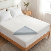 Beddle King Size Gel Memory Foam Mattress Topper with Removable Cover, 3 Inch Soft Cooling Comfort, Pressure Relief Bed Topper