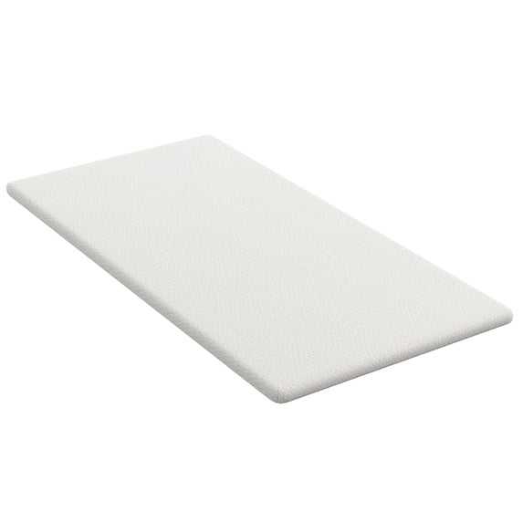 Mattress Topper, Memory Foam Mattress Topper with Removable Bamboo Cover, Soft Mattress Egg Crate Bed Topper, Green Tea Memory Foam Mattress Topper