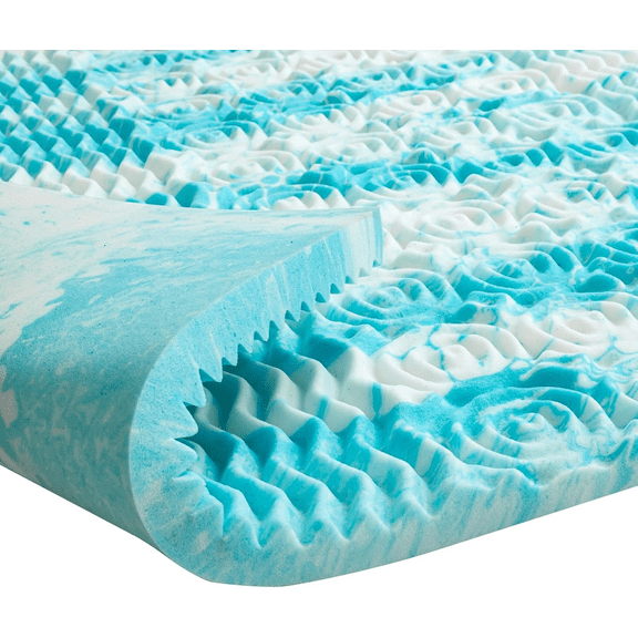 Mattress Topper Queen - 3 Inch Gel Memory Foam Mattress Topper Queen Size for Back Pain, CertiPUR-US Certified