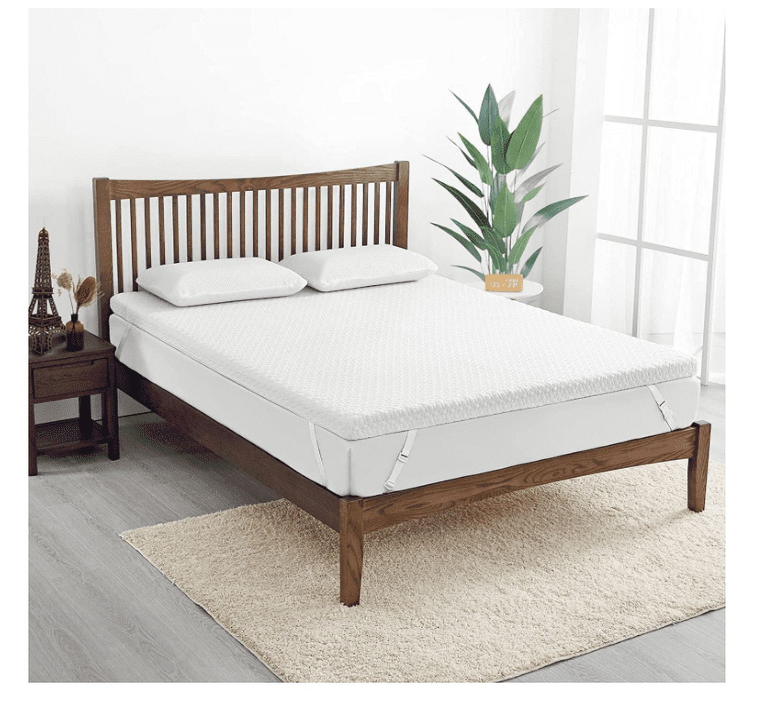 King Size Memory Foam Mattress Topper With Cover At Burton Harbor Blog