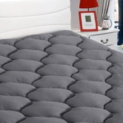 Dayang 1.5 in Polyester Mattress Toppers, King - Waterproof