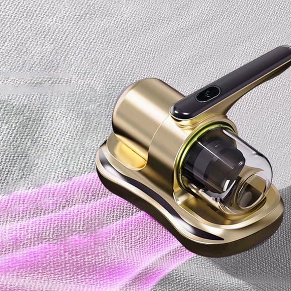 Mattress Vacuum Cleaner for Bed, Sofa, and Pillow Cleaning, Handheld with UV Light for Deep Dust Removal, Portable and Rechargeable, Ideal for Allergy Relief