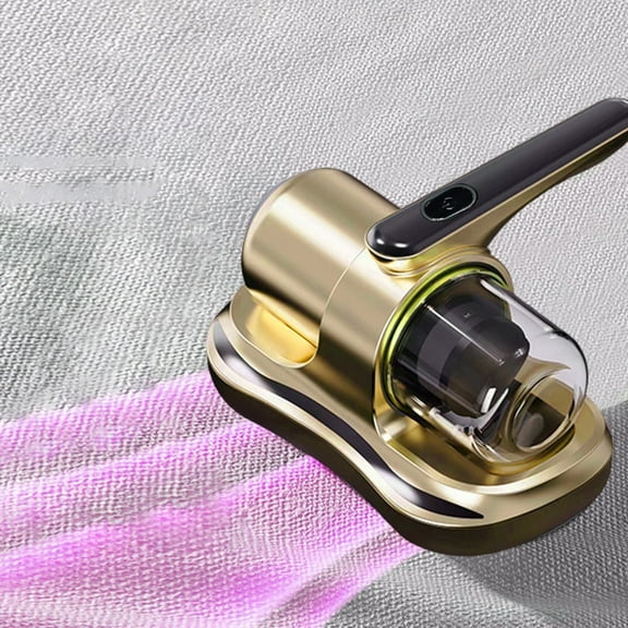 Mattress Vacuum Cleaner for Bed, Sofa, and Pillow Cleaning, Handheld with UV Light for Deep Dust Removal, Portable and Rechargeable, Ideal for Allergy Relief