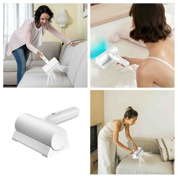 Mattress Vacuum Cleaner Handheld Bed Vacuum Cleaner Machine Strong Suction High Efficiency Filtration Deep Clean For Bed Pillows Cloth Sofas Sweeping Robot Easy To Use
