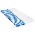Mattress topper 90 x 200 cm gel foam 7 cm