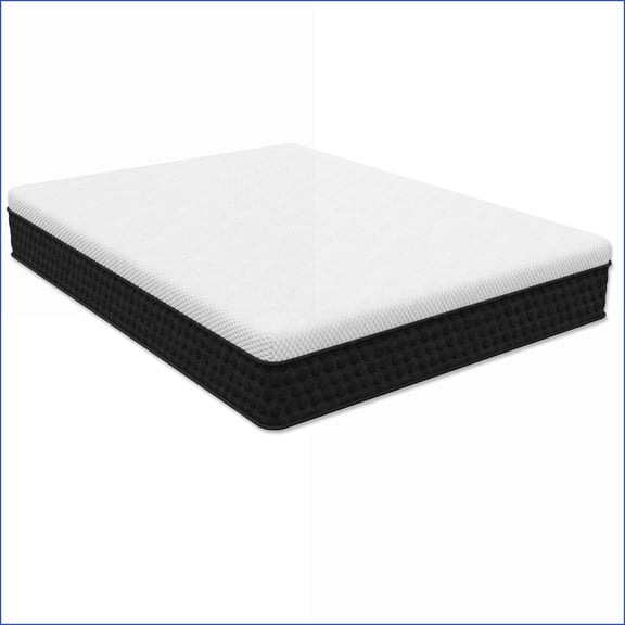Mattresses | 12" Firm King Hybrid, Cool-Touch Fabric, Copper Foam, 740 Coils, Greenguard Gold | Made in USA | Foam+Spring | White