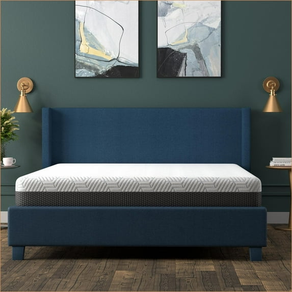 Mattresses King Size 8 Inch Firm Gel Memory Foam Mattress with Phase Change Cooling Cover | Foam | CertiPUR-US Certified
