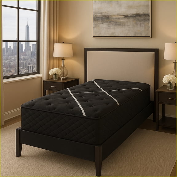 Mattresses, Restonic ComfortCare Hybrid Plush Twin XL | Foam | Off-White