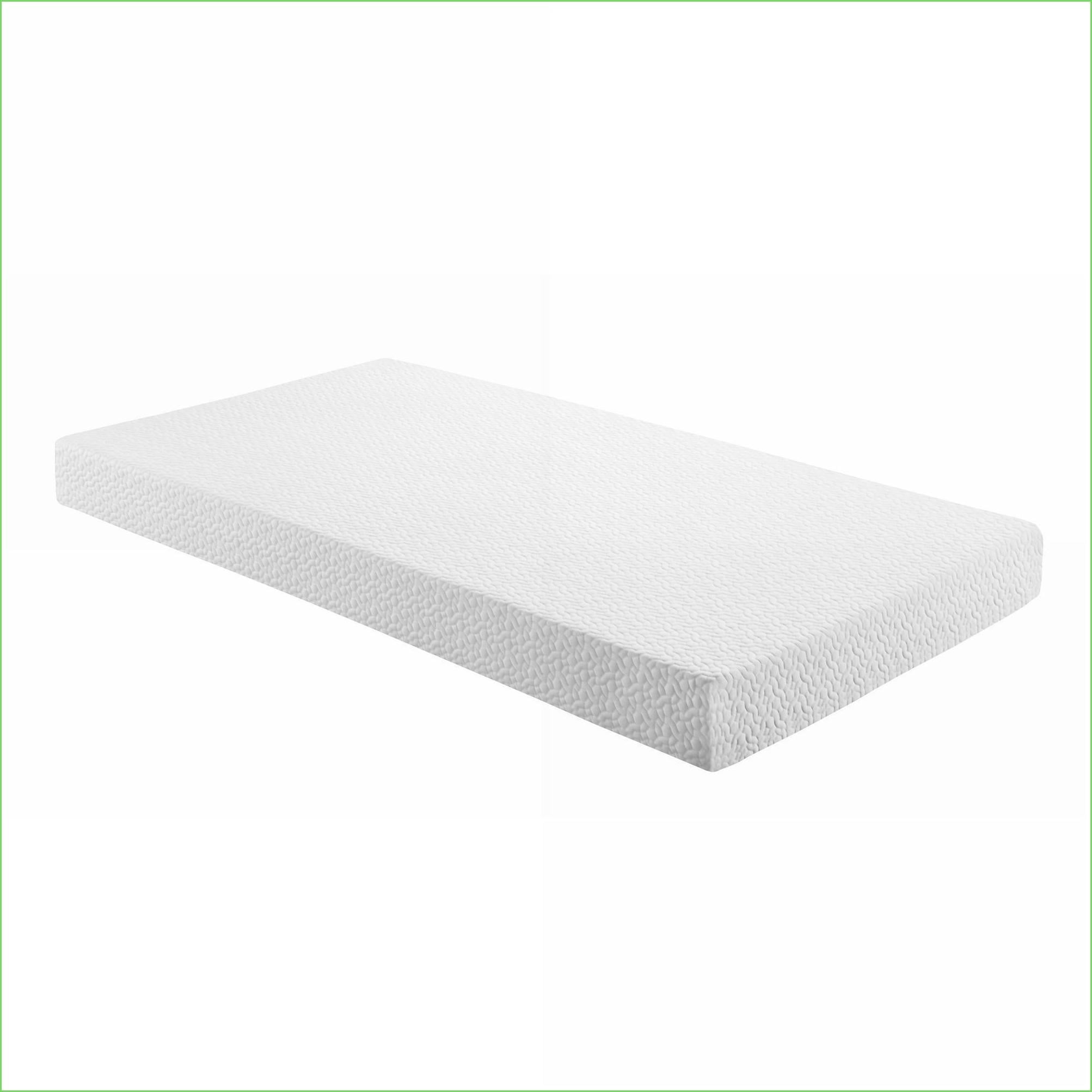 Mattresses, Twin Size 6-Inch Firm Gel-Infused Memory Foam Mattress | White | Foam