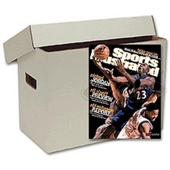Matts Baseball Cards Magazine Storage Box, Bundle of 20