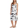 thumbnail image 1 of Matty M Ladies' Tank Dress (Black Tie Dye, Medium), 1 of 4