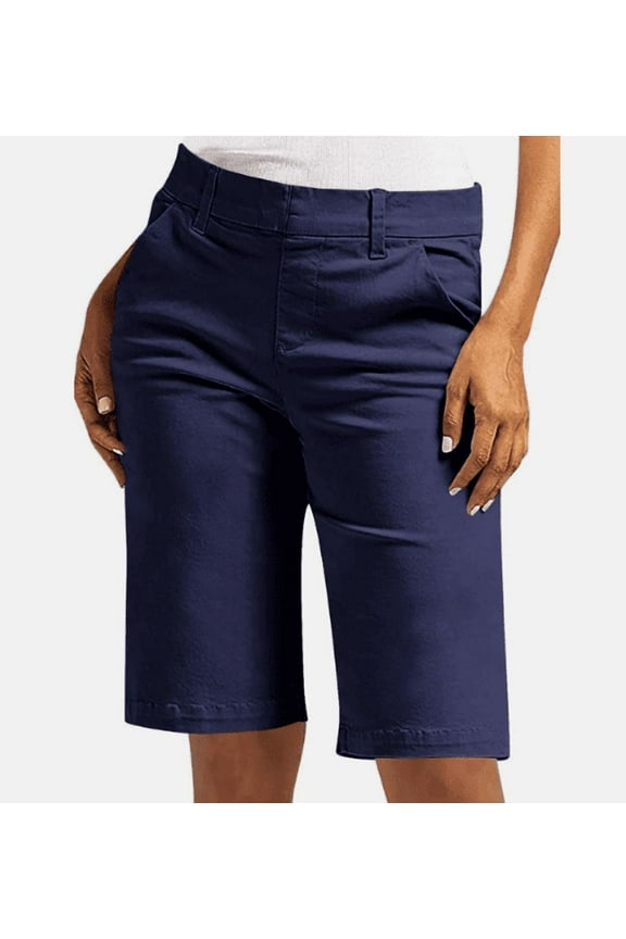 Women's Bermuda Shorts Navy XXL