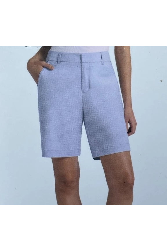 Women's Blue Bermuda Shorts, Size S