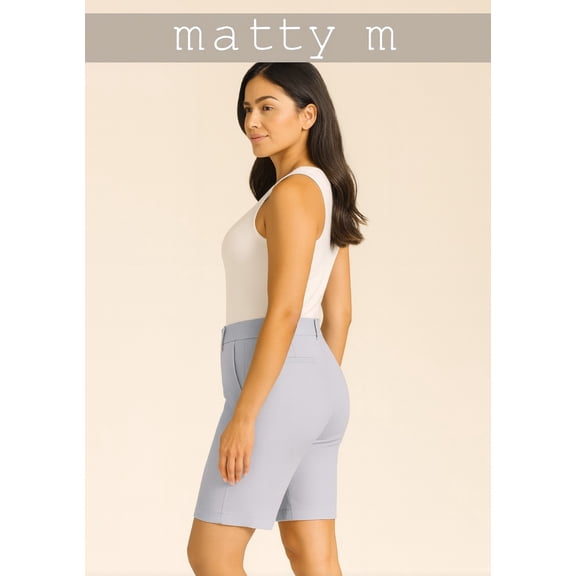 Matty M Women’s Blue Bermuda Shorts - XXL