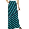 thumbnail image 1 of Matty M Womens Maxi Skirt, Teal, Small, 1 of 1