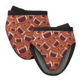 thumbnail image 1 of Matuu American Football1 for Non-Slip Mini Oven Soft Silicone Mitt ,5.9"x5.9", 1 of 7