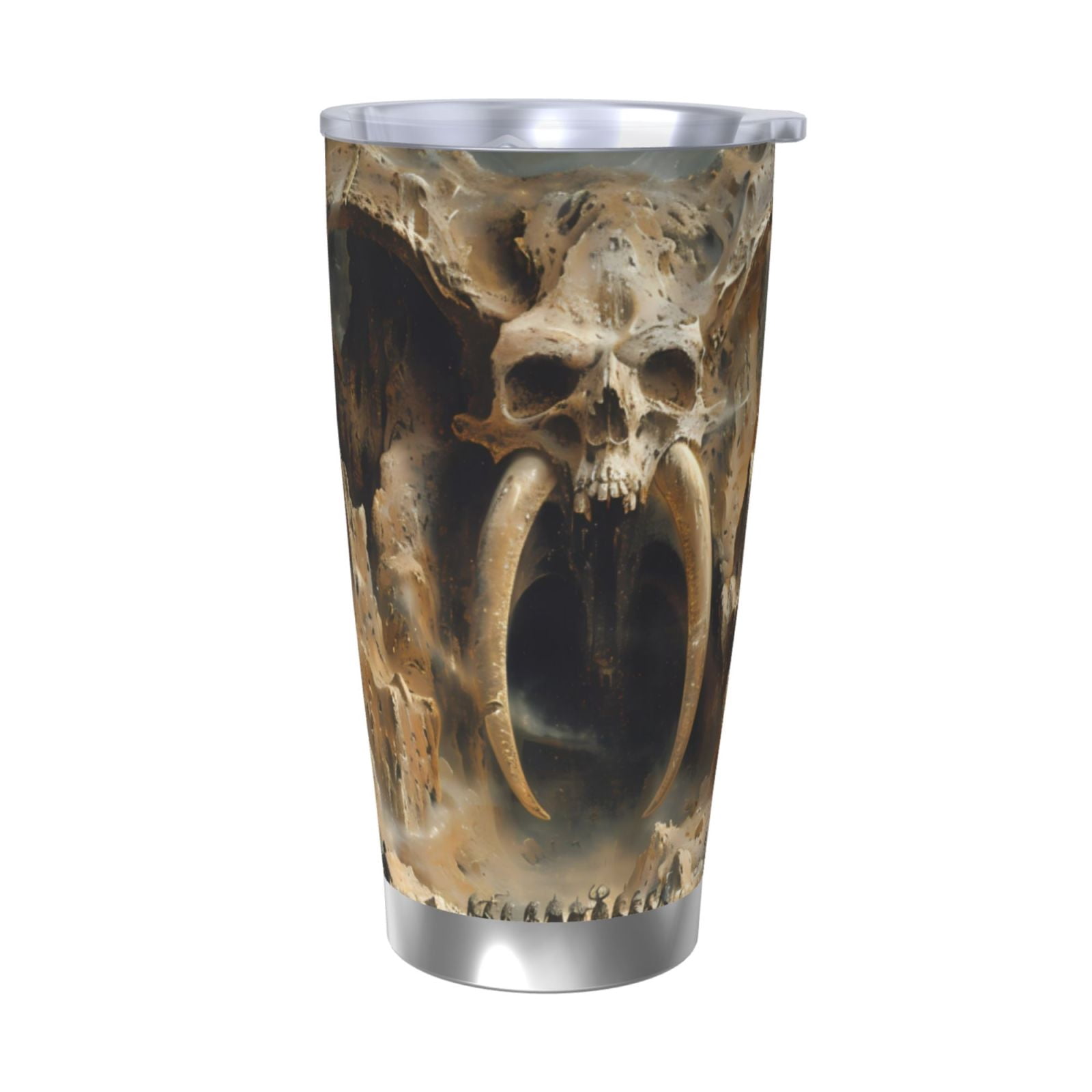Matuu Ancient Skull Cave Landscape for 20oz Durable Thermal Cups Keep ...