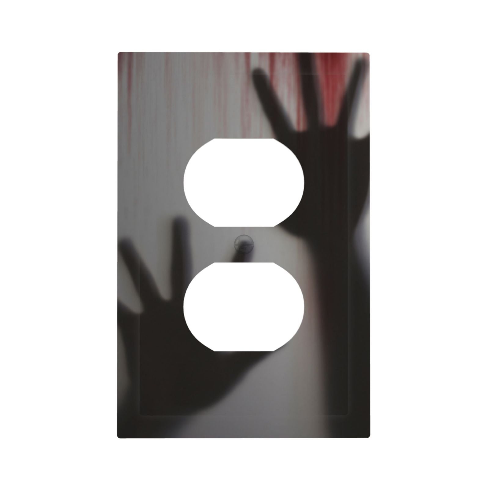 Matuu Bloody Hand Behind for Modern Decorative Wall Plate Switch Plate ...