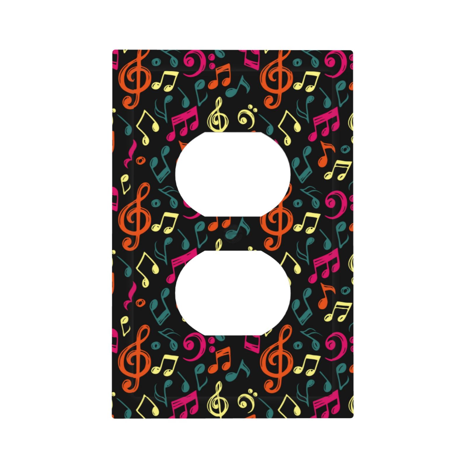 Matuu Music Notes for Modern Decorative Wall Plate Switch Plate Outlet ...
