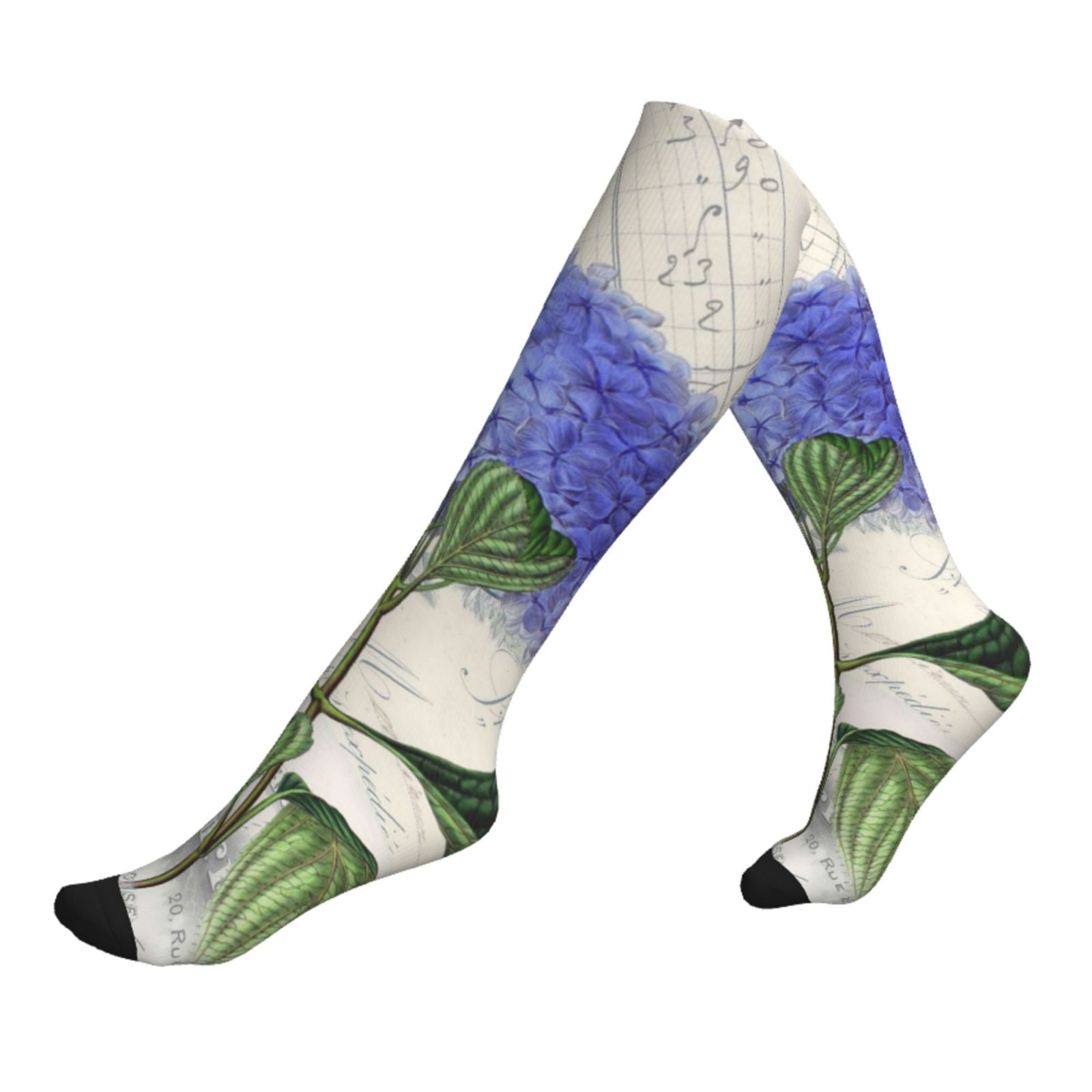 Matuu Vintage Flower for Soft Athletic Compression Socks for men and ...
