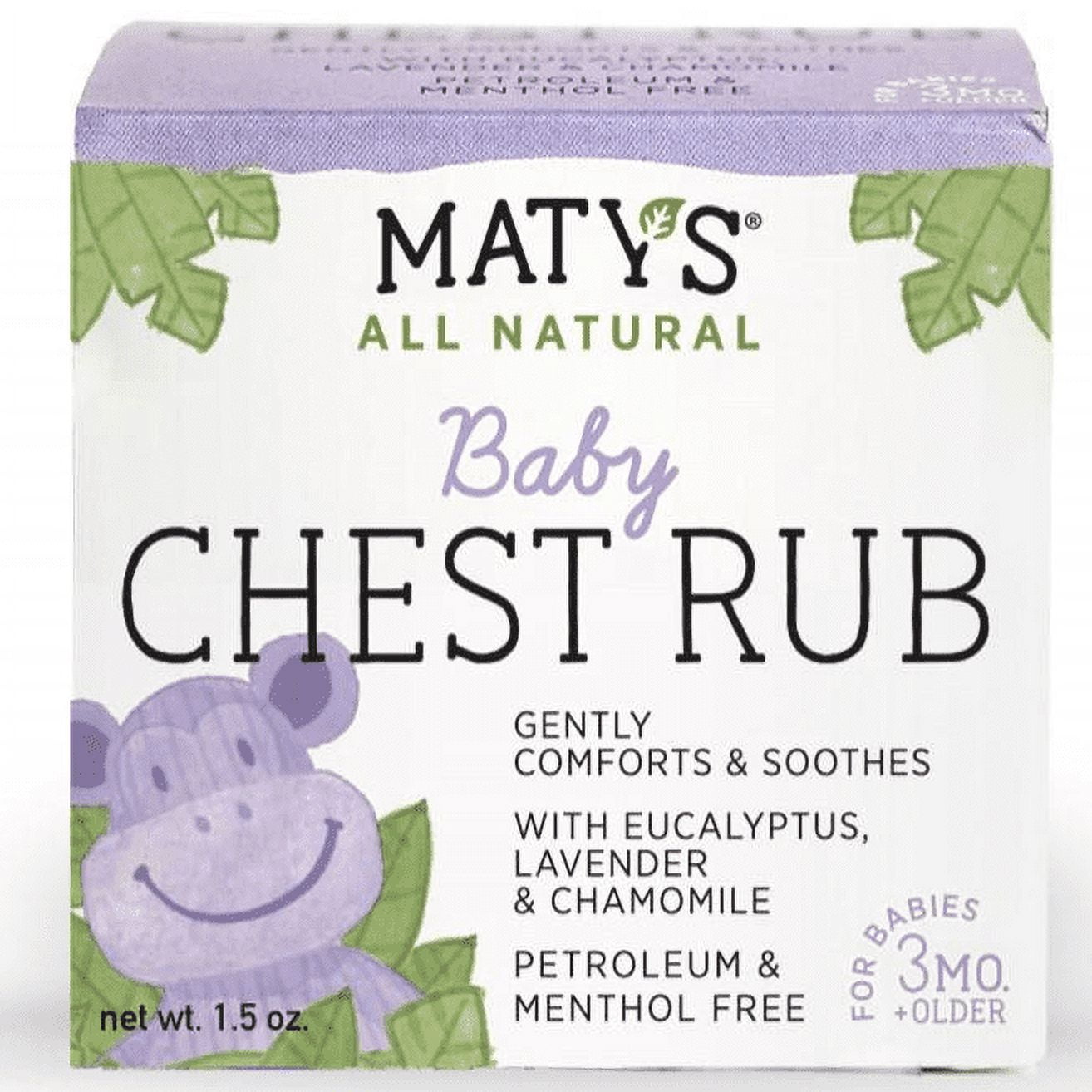 Matys vapor rub best sale baby