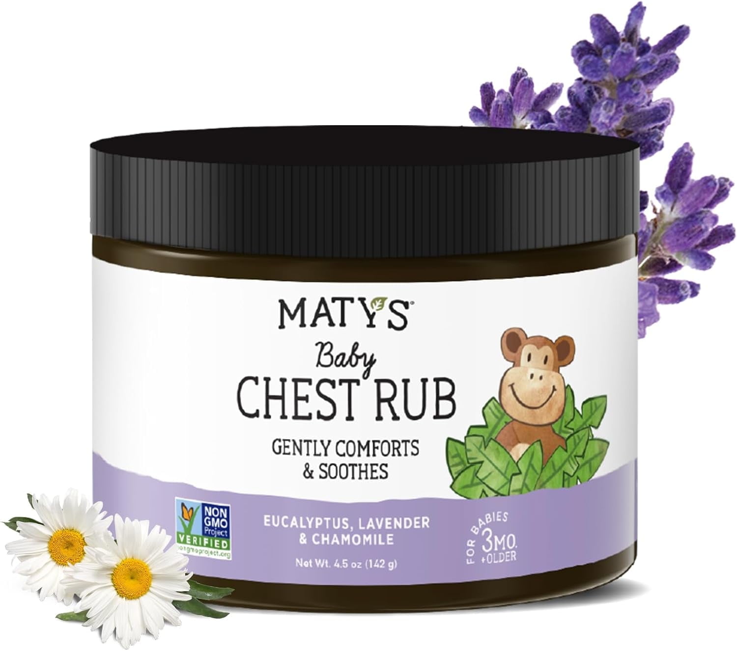 Matys Baby Chest Rub, Soothing Congestion Relief for Babies 3 Months
