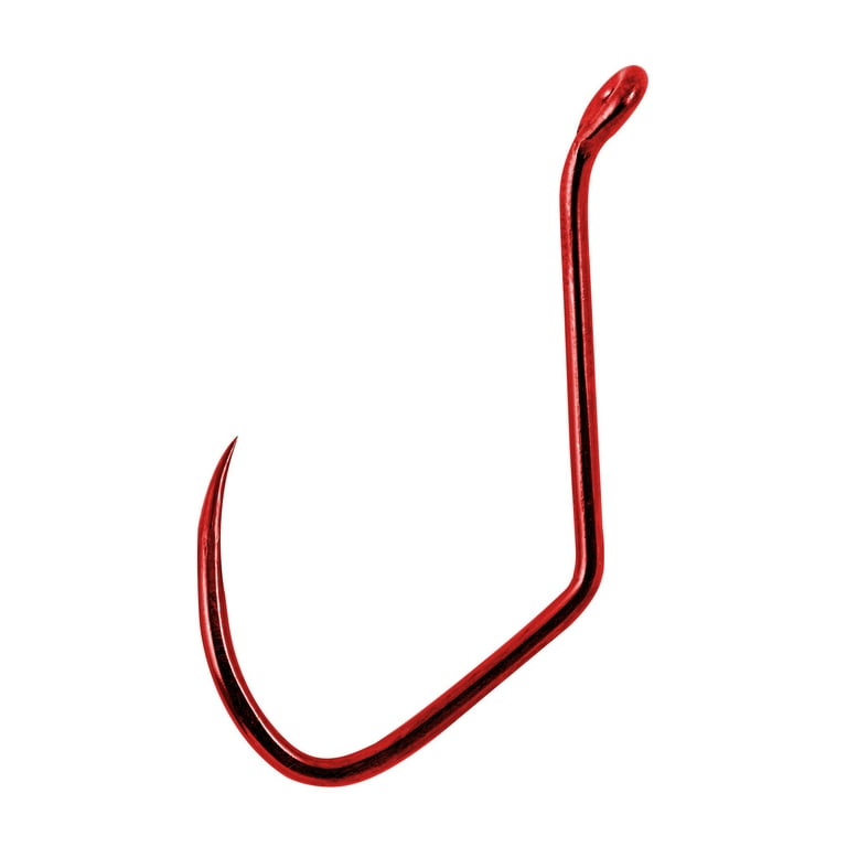 Matzuo 141062-2 Octopus Sickle Hook Red Chrome #2 25pk 