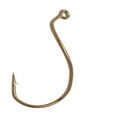 thumbnail image 1 of Matzuo America® Death Roll Bronze Size 1/0 Live Bait Hooks 25 ct Bag, 1 of 4
