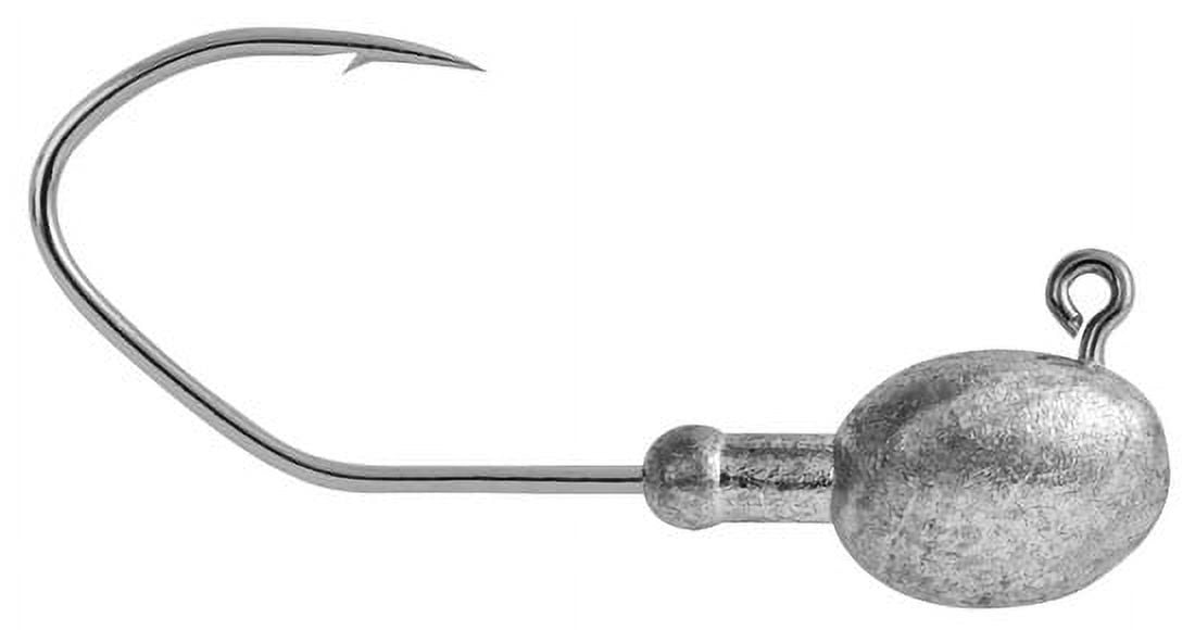Matzuo Cutter Sickle Hook Jig - 1/8 Unpnt - Pack Of 8