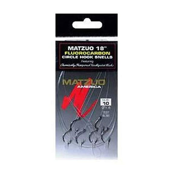 Matzuo Fluorocarbon Circle Hook Snell