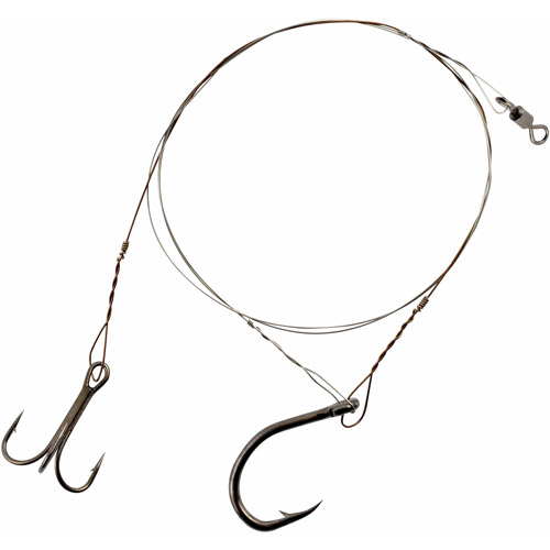 Matzuo Kingfish Rig, Front Live Bait, 3X Strong Treble Wire