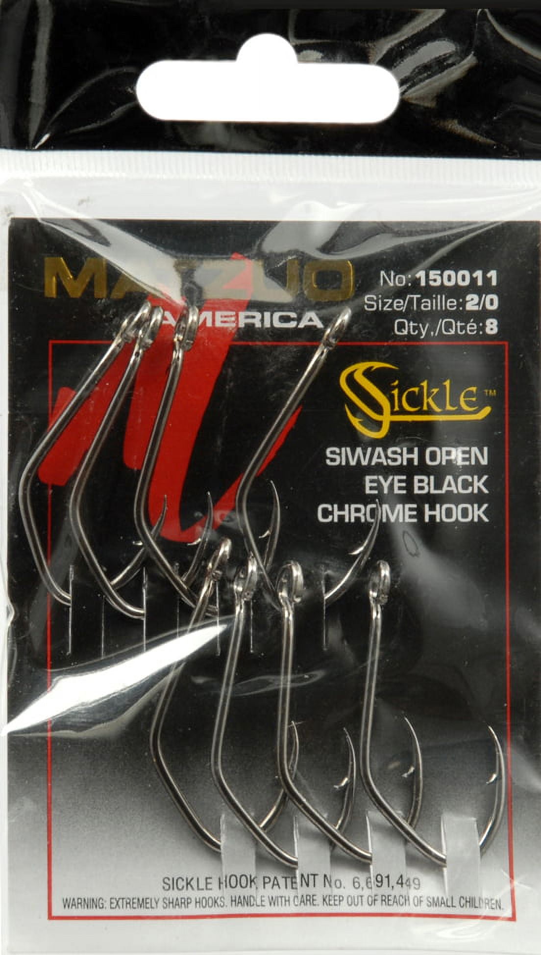  Eagle Claw TK130-3/0 Trokar Flippin' Hook, Platinum Black,  Size 3/0 (Per 4) : Fishing Hooks : Sports & Outdoors