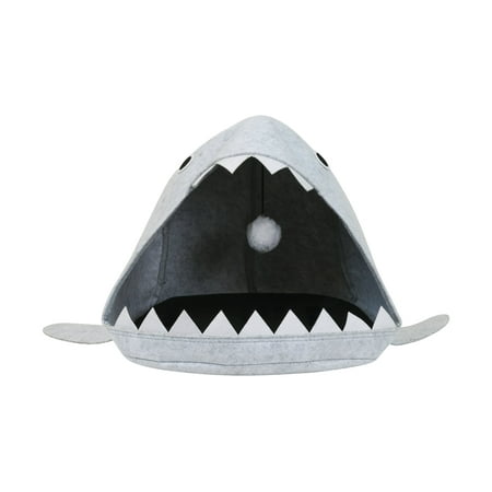 Mau Lifestyle Sharky Cat Bed, Orthopedic, Gray