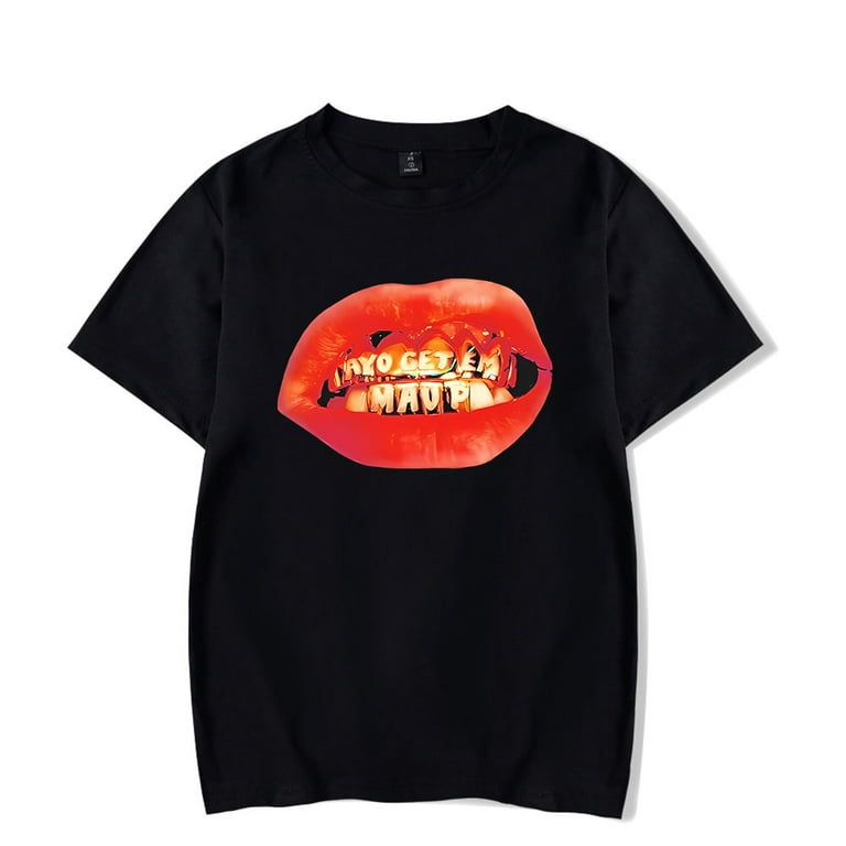 【oan】Give Me Pigment Short Sleeve T-Shirt Mau P merch Music Ayo Get Em T Shirt Short Sleeve crewneck