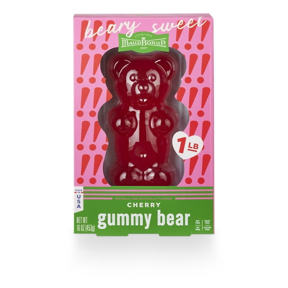 Maud Borup Giant Gummy Bear 1lb, Gift Set