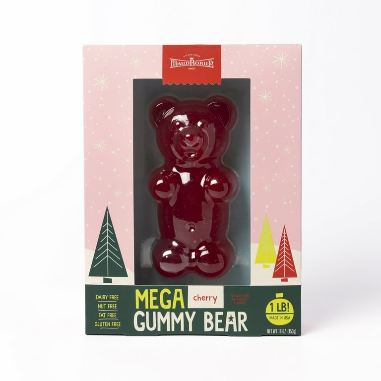 The Huge Gummy Bear, Cherry Flavored Giant Gummy Bear, 5 Pounds