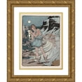 thumbnail image 1 of Maud Hunt Squire 15x18 Gold Ornate Wood Frame and Double Matted Museum Art Print Titled - Then They Wept, and Chattered and Scolded; but in Vain (1901), 1 of 4