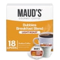 thumbnail image 1 of Maud's Breakfast Blend Coffee Pods, 18 ct, Light Roast Coffee in Single Serve Pods – 100% Arabica Coffee, Compatible with Keurig K Cups Maker, 1 of 6