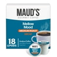 thumbnail image 1 of Maud's Decaf Medium Roast Coffee Pods, 18ct, Decaffeinated Coffee in Recyclable Single Serve Pods – 100% Arabica Beans, Compatible with Keurig K Cups Maker, 1 of 6