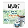 thumbnail image 1 of Maud's Decaf Kona Coffee Pods,100 ct, Decaffeinated Medium Roast Coffee in Recyclable Single Serve Pods – 100% Arabica Beans, Compatible with Keurig K Cups Maker, 1 of 7