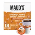 thumbnail image 1 of Maud's Decaf Salted Caramel Flavored Coffee Pods, 18 ct, Decaffeinated Medium Roast Flavored Coffee in Single Serve Pods – 100% Arabica Beans, Compatible with Keurig K Cups Maker, 1 of 6